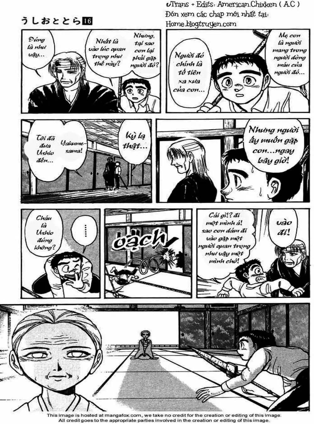 Truyện Tranh Cậu Bé Thần Giáo - Ushio And Tora trang 5