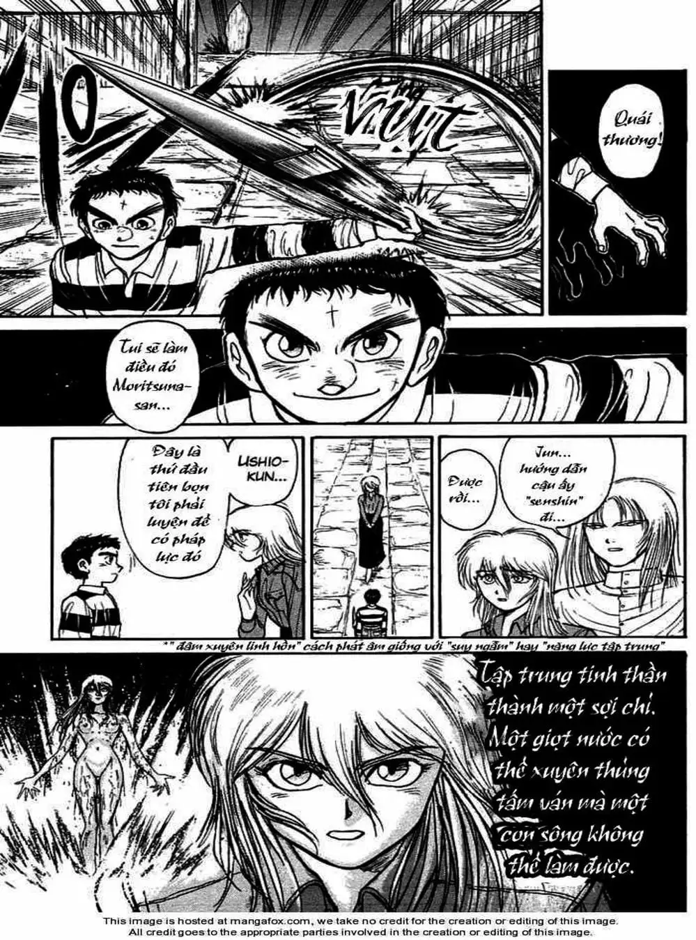 Truyện Tranh Cậu Bé Thần Giáo - Ushio And Tora trang 5