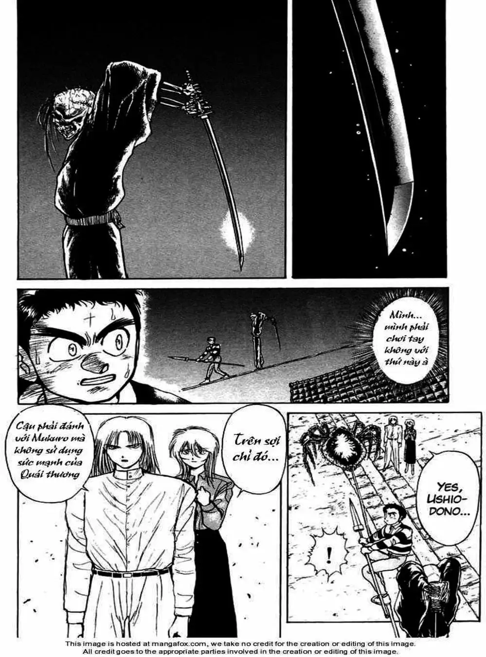 Truyện Tranh Cậu Bé Thần Giáo - Ushio And Tora trang 5