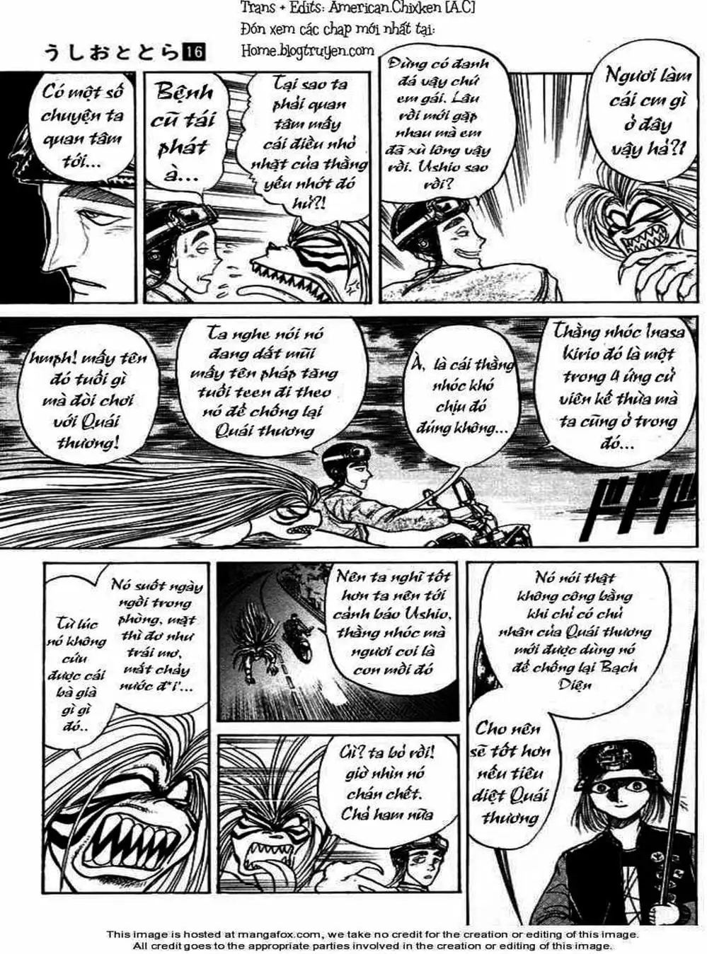 Truyện Tranh Cậu Bé Thần Giáo - Ushio And Tora trang 5