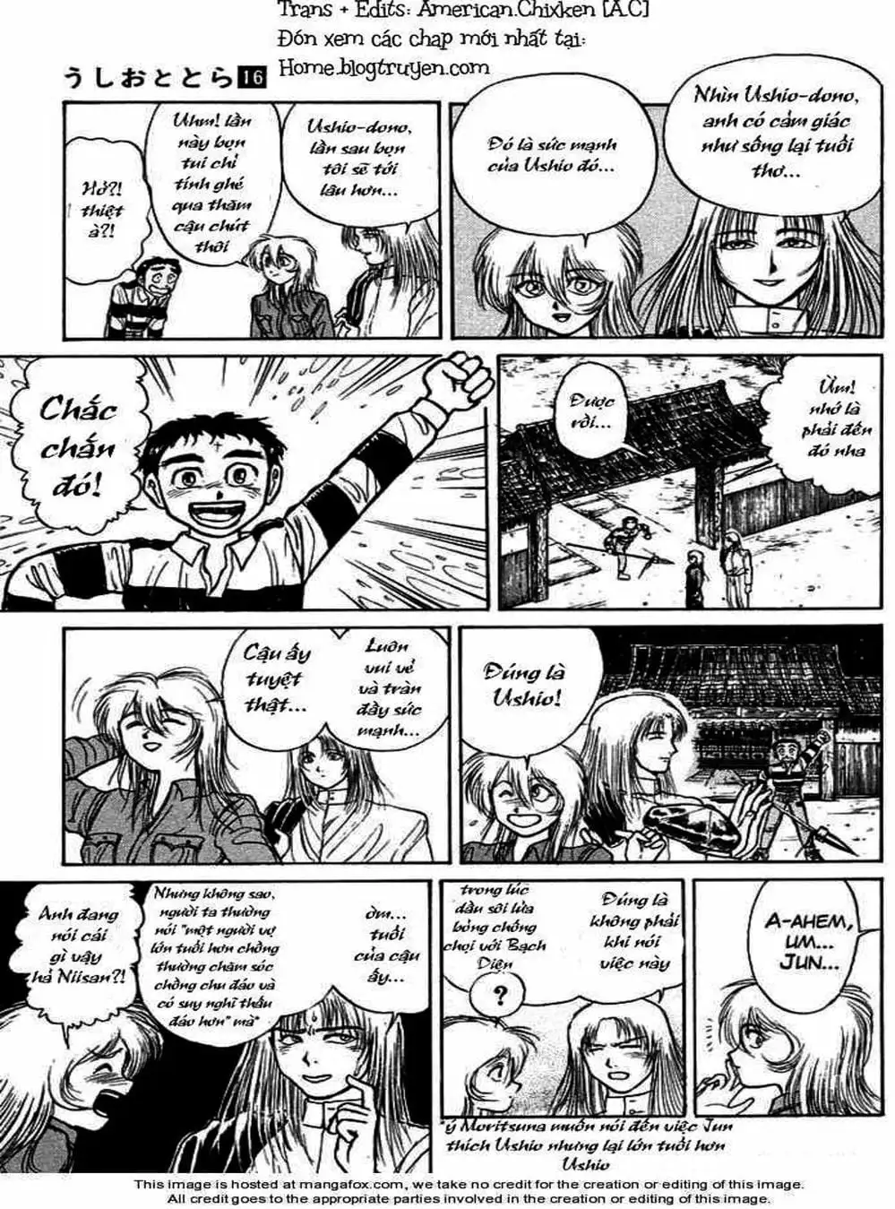 Truyện Tranh Cậu Bé Thần Giáo - Ushio And Tora trang 5