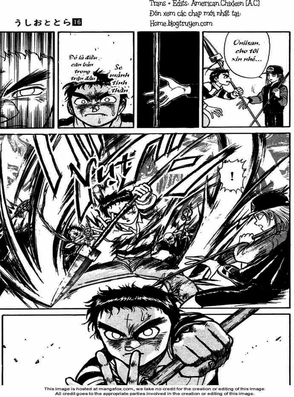 Truyện Tranh Cậu Bé Thần Giáo - Ushio And Tora trang 5