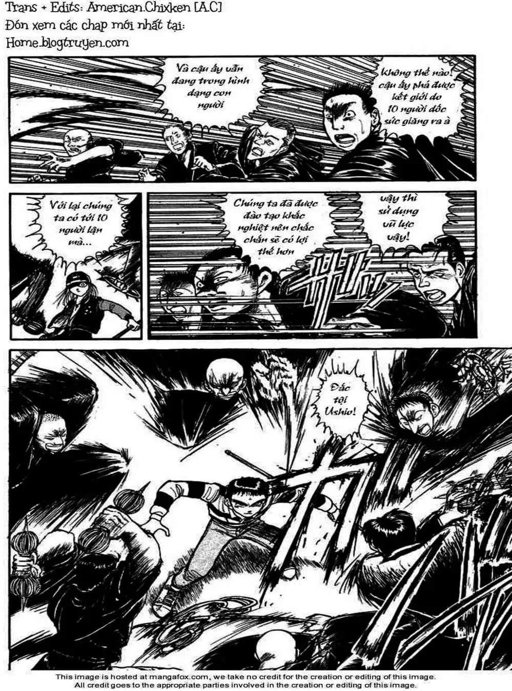 Truyện Tranh Cậu Bé Thần Giáo - Ushio And Tora trang 5