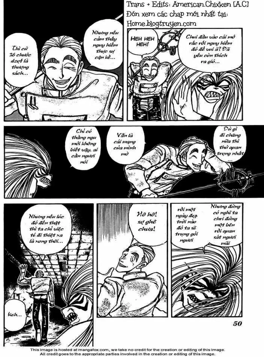 Truyện Tranh Cậu Bé Thần Giáo - Ushio And Tora trang 5