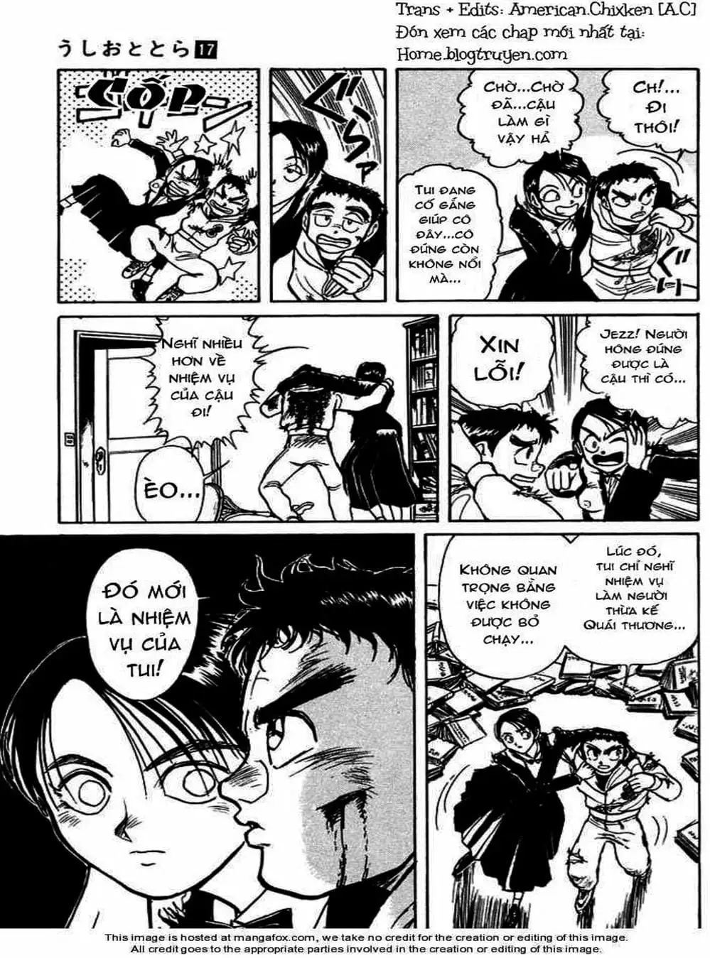 Truyện Tranh Cậu Bé Thần Giáo - Ushio And Tora trang 5