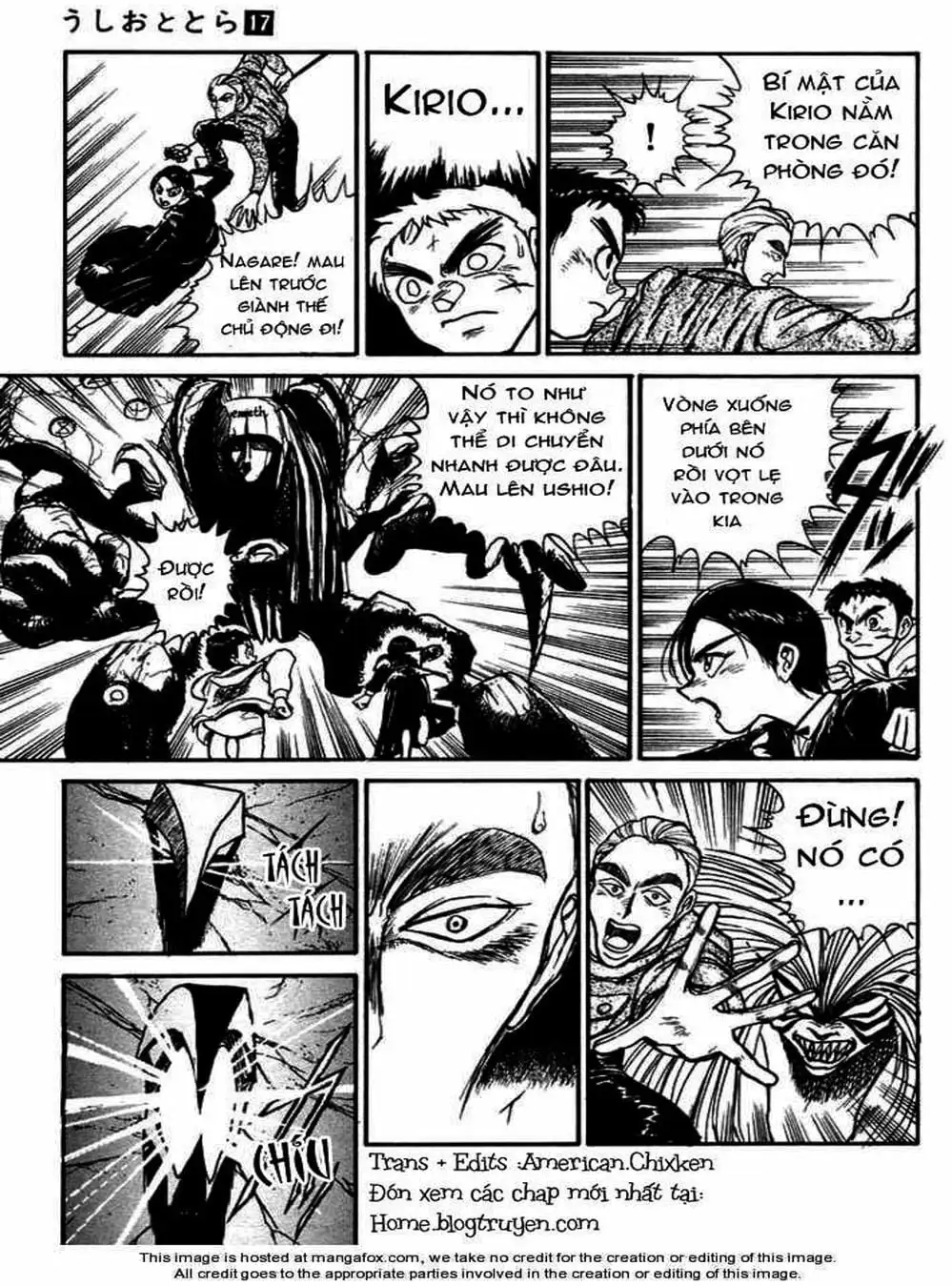 Truyện Tranh Cậu Bé Thần Giáo - Ushio And Tora trang 5