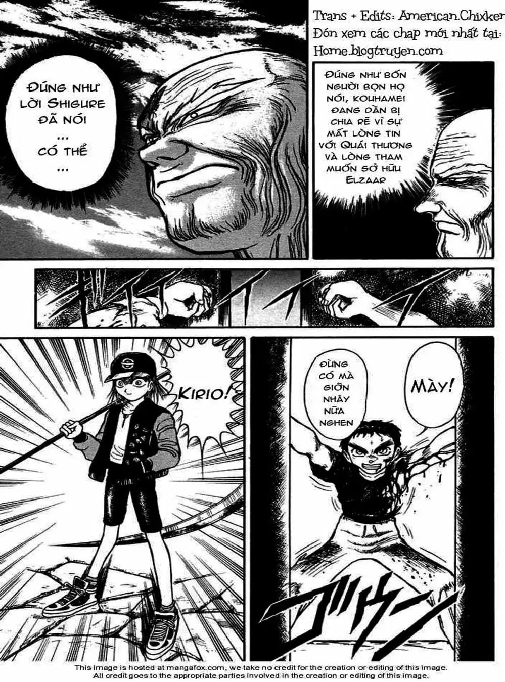 Truyện Tranh Cậu Bé Thần Giáo - Ushio And Tora trang 5