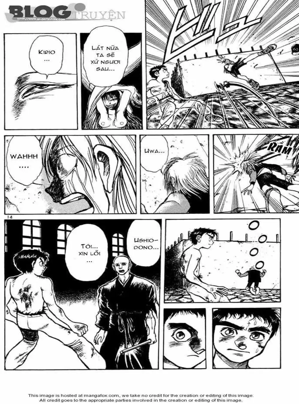 Truyện Tranh Cậu Bé Thần Giáo - Ushio And Tora trang 5