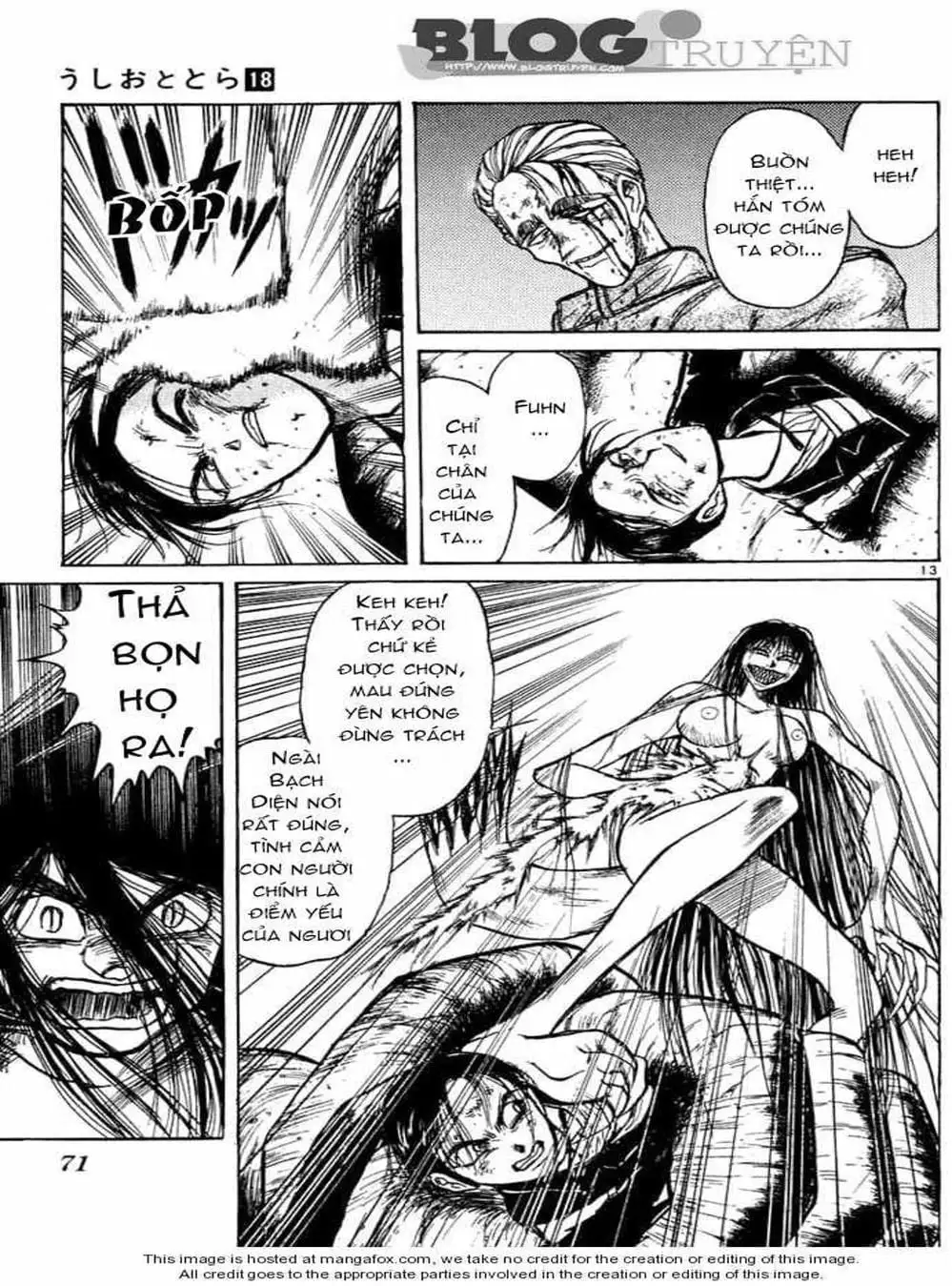 Truyện Tranh Cậu Bé Thần Giáo - Ushio And Tora trang 5