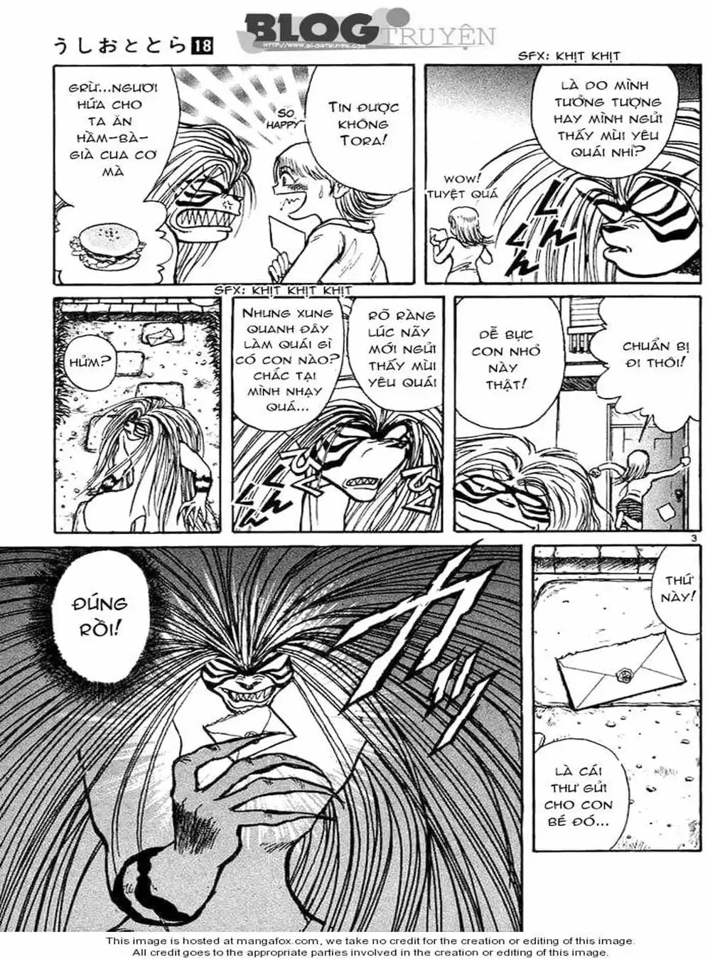 Truyện Tranh Cậu Bé Thần Giáo - Ushio And Tora trang 5