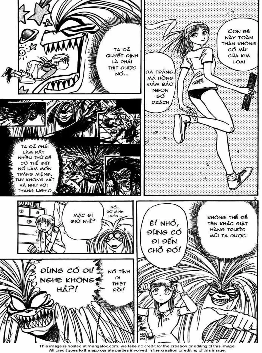 Truyện Tranh Cậu Bé Thần Giáo - Ushio And Tora trang 5