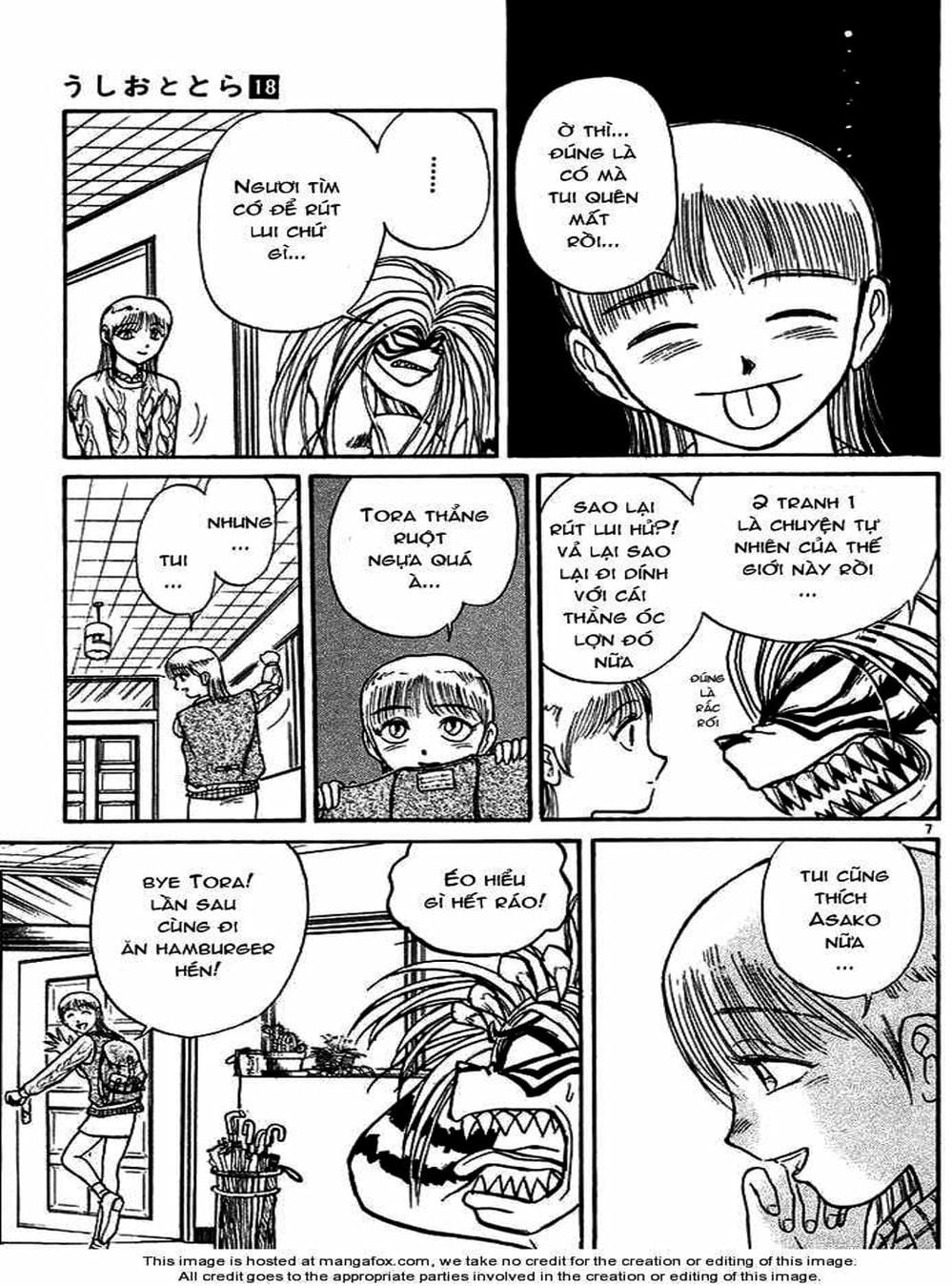 Truyện Tranh Cậu Bé Thần Giáo - Ushio And Tora trang 5