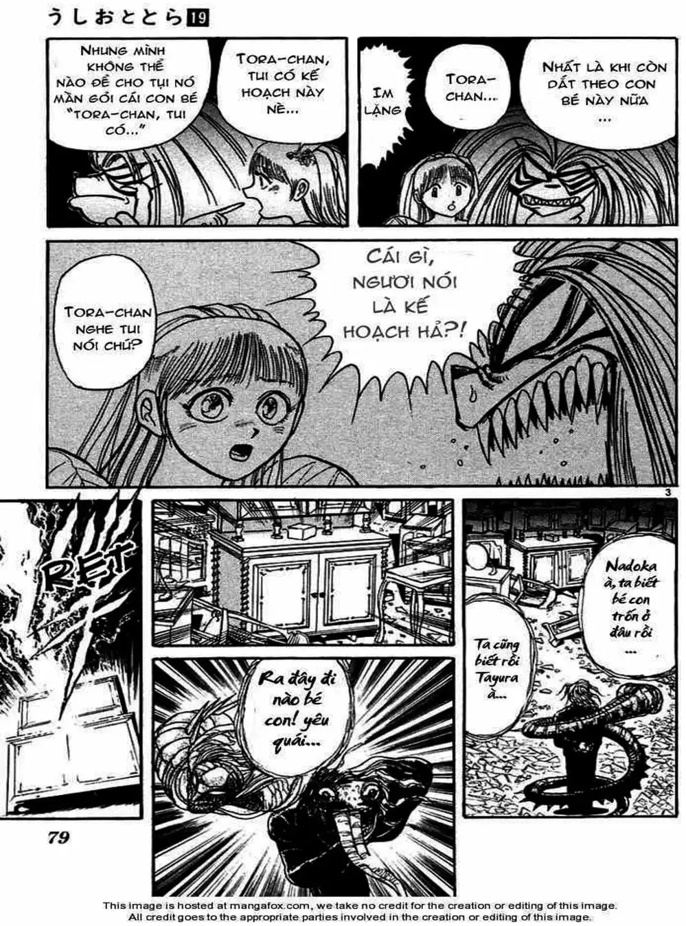 Truyện Tranh Cậu Bé Thần Giáo - Ushio And Tora trang 5
