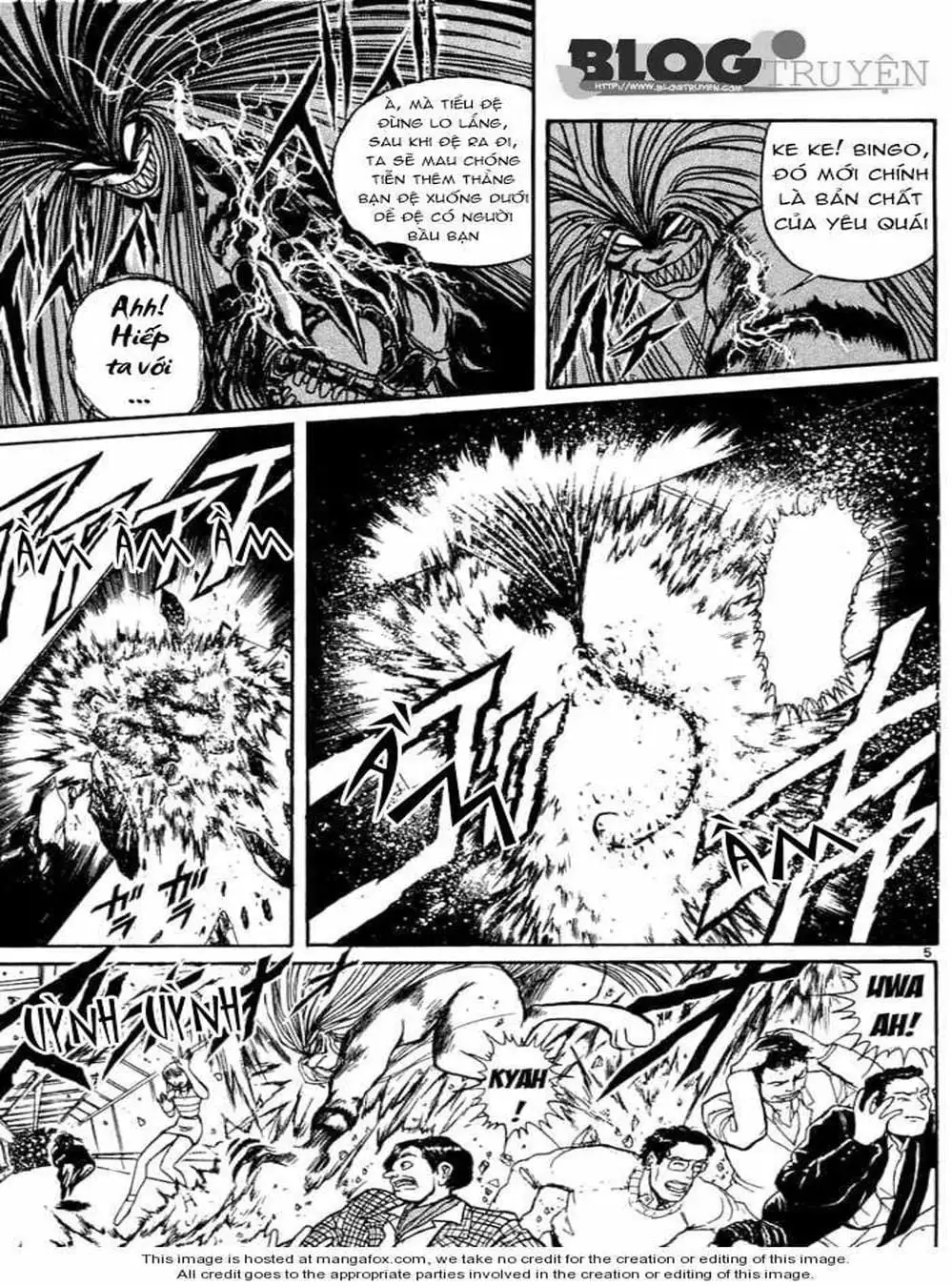Truyện Tranh Cậu Bé Thần Giáo - Ushio And Tora trang 5