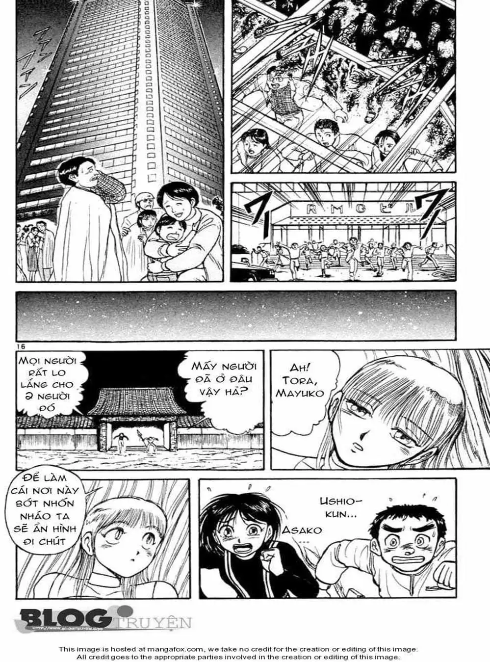 Truyện Tranh Cậu Bé Thần Giáo - Ushio And Tora trang 5