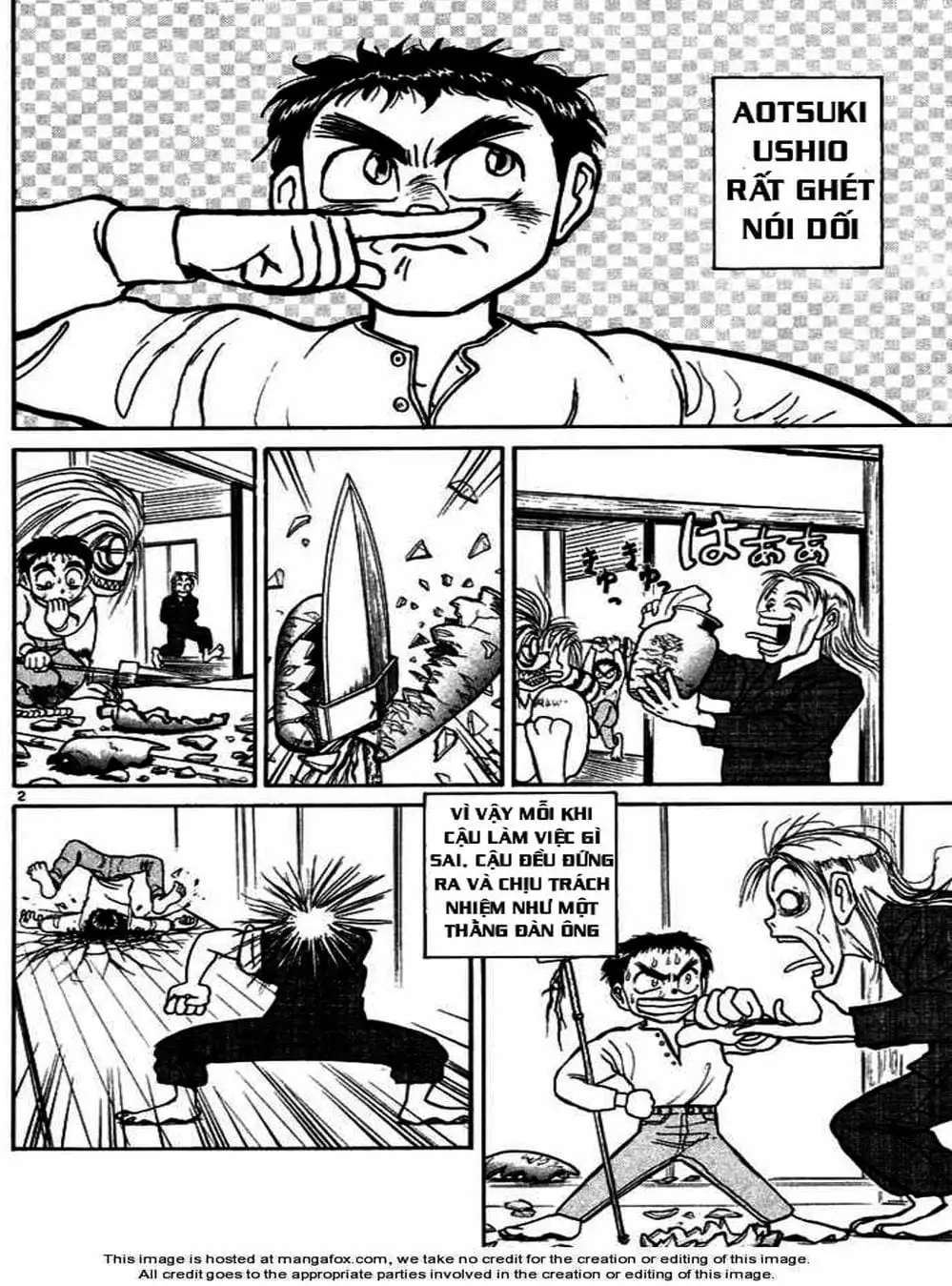 Truyện Tranh Cậu Bé Thần Giáo - Ushio And Tora trang 5