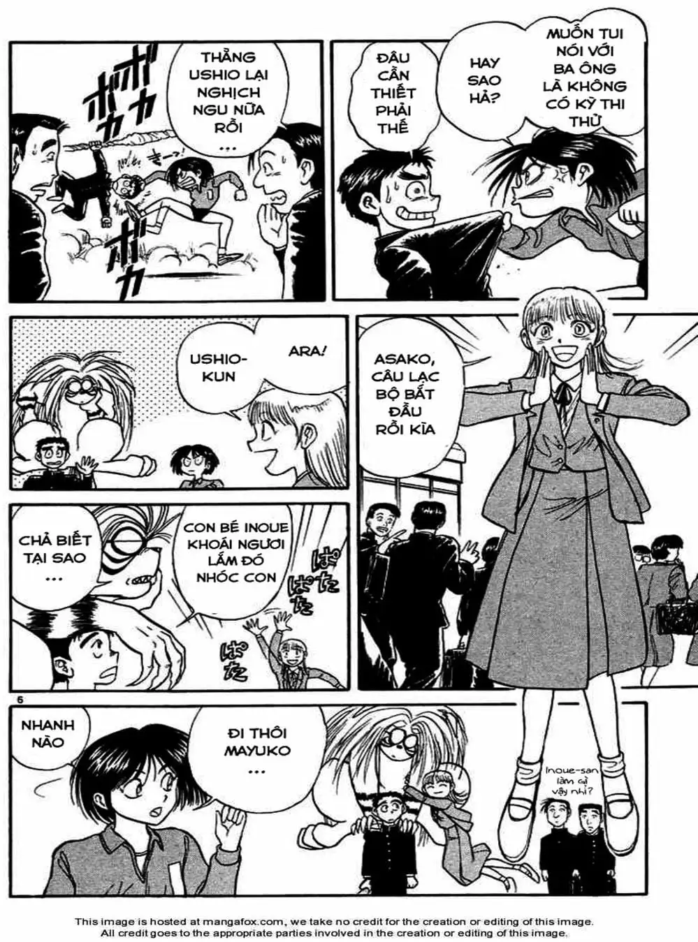 Truyện Tranh Cậu Bé Thần Giáo - Ushio And Tora trang 5