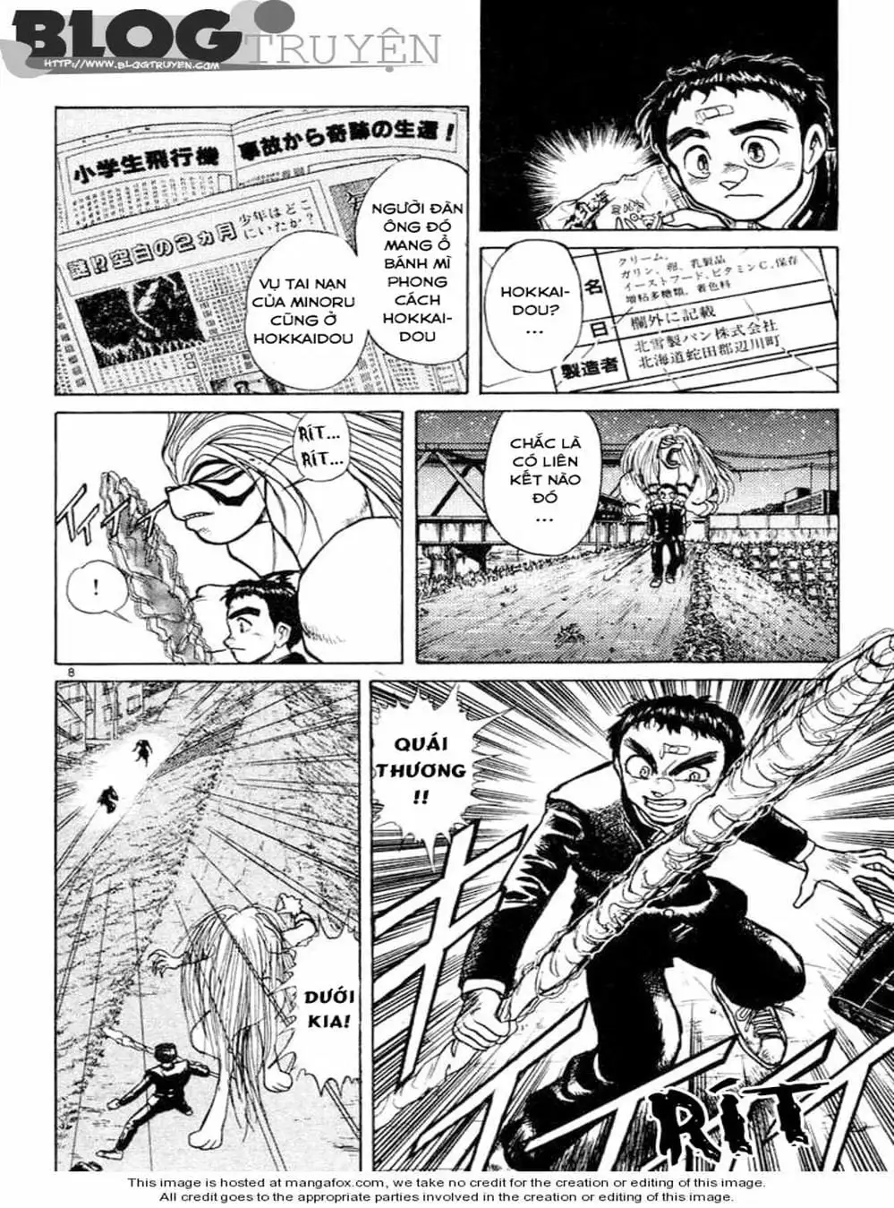 Truyện Tranh Cậu Bé Thần Giáo - Ushio And Tora trang 5