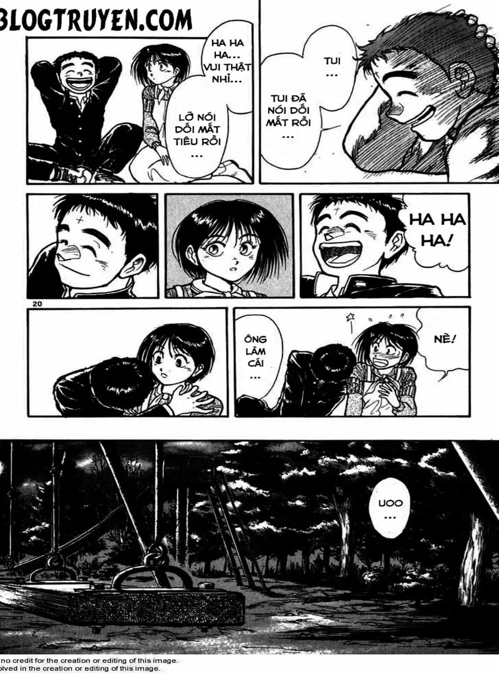 Truyện Tranh Cậu Bé Thần Giáo - Ushio And Tora trang 5