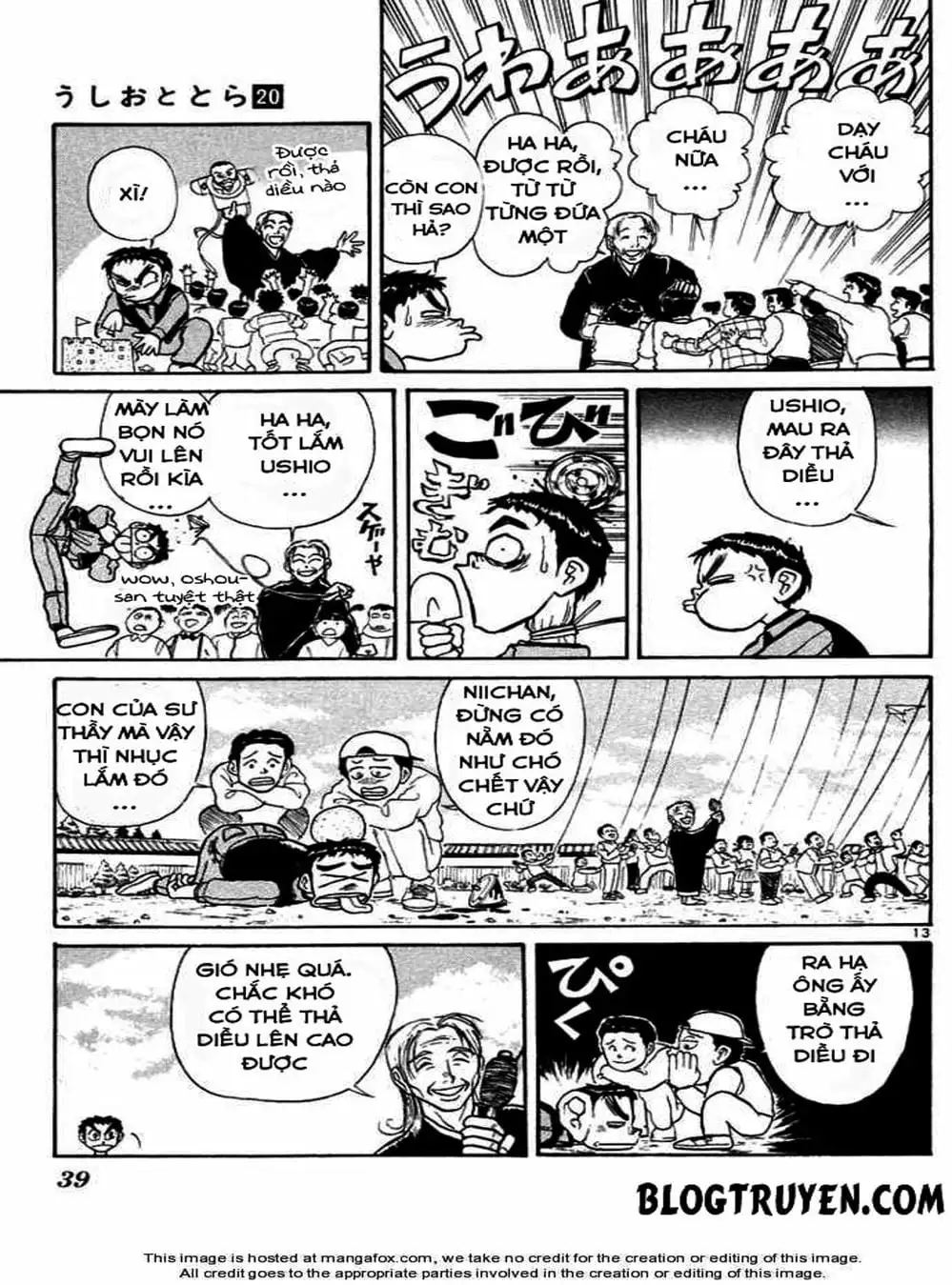 Truyện Tranh Cậu Bé Thần Giáo - Ushio And Tora trang 5