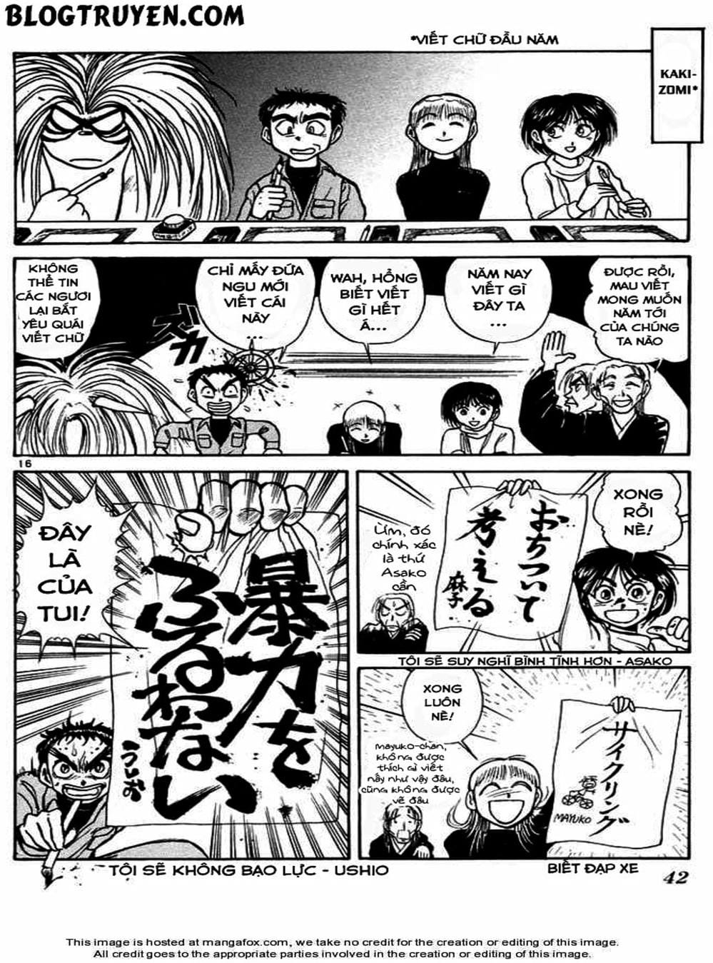 Truyện Tranh Cậu Bé Thần Giáo - Ushio And Tora trang 5