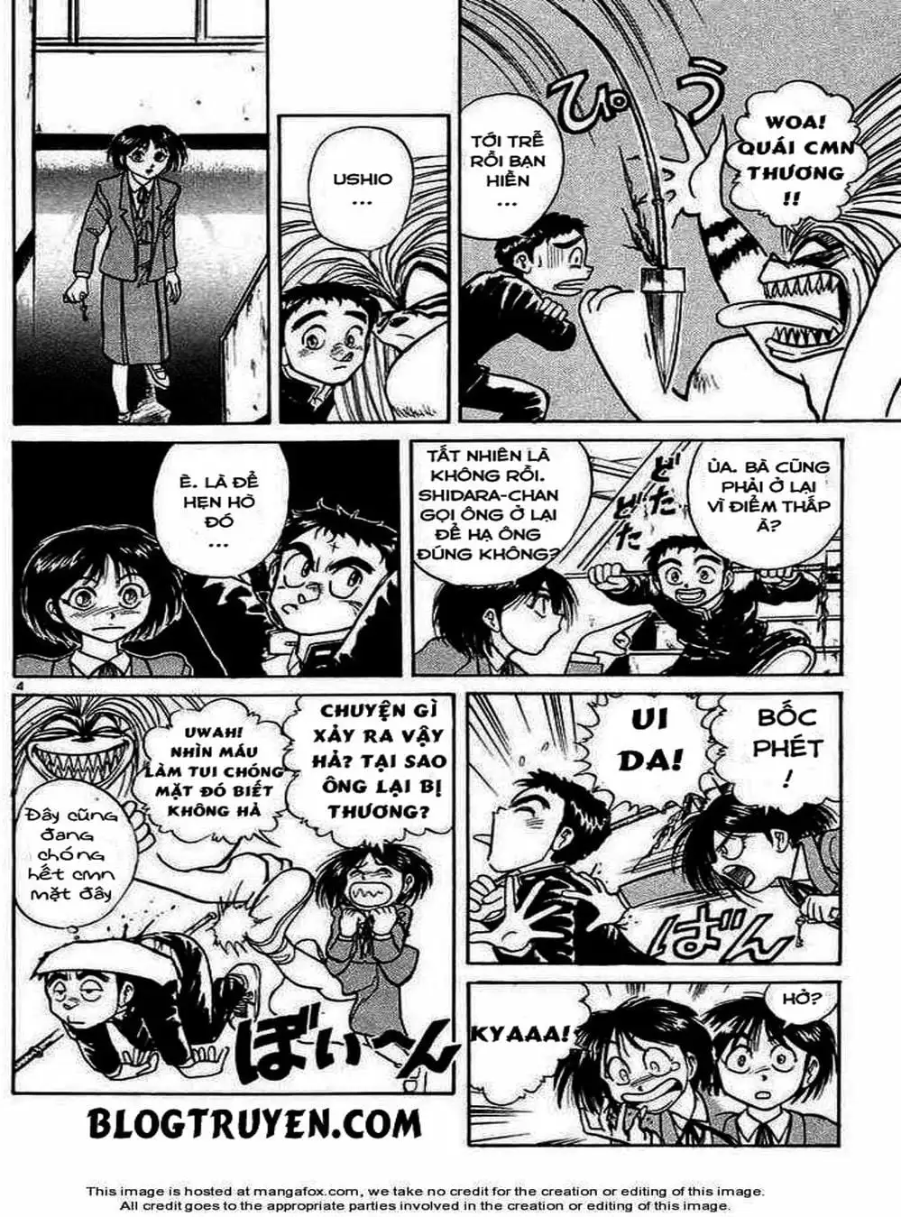 Truyện Tranh Cậu Bé Thần Giáo - Ushio And Tora trang 5