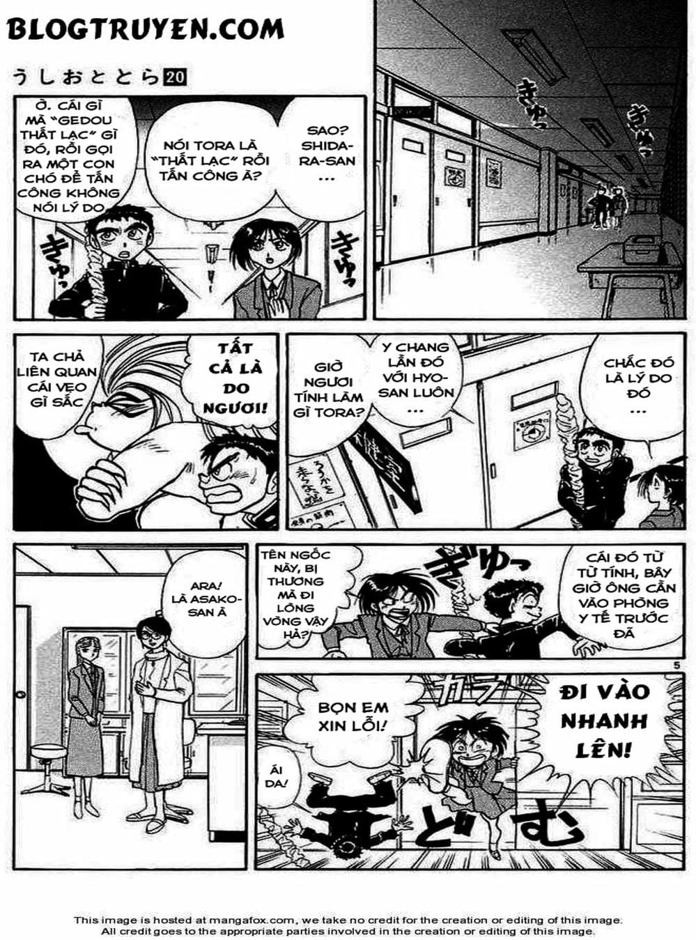 Truyện Tranh Cậu Bé Thần Giáo - Ushio And Tora trang 5