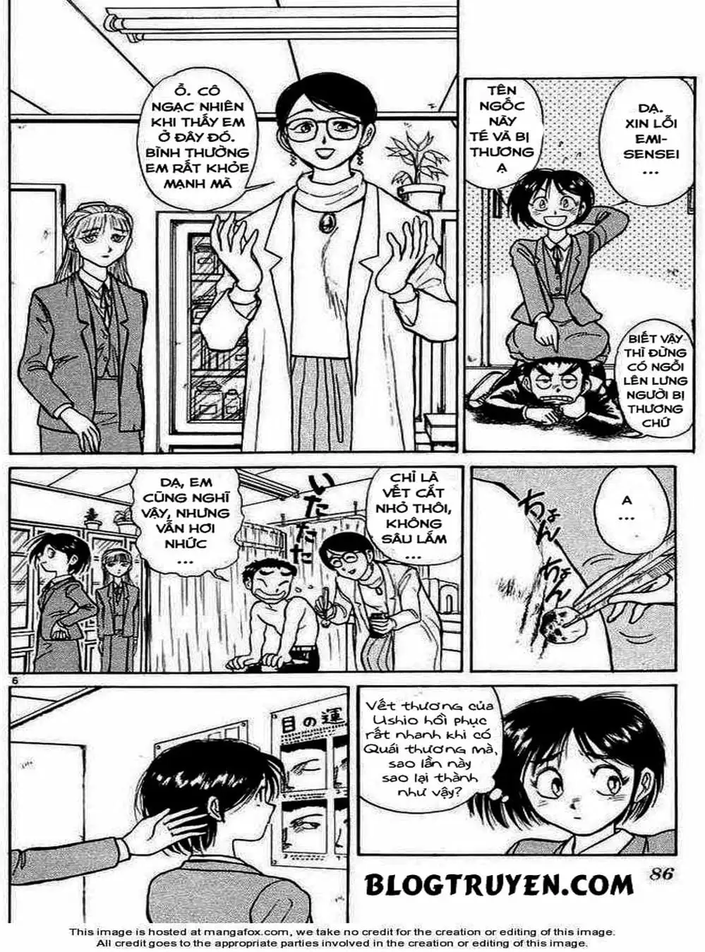 Truyện Tranh Cậu Bé Thần Giáo - Ushio And Tora trang 5