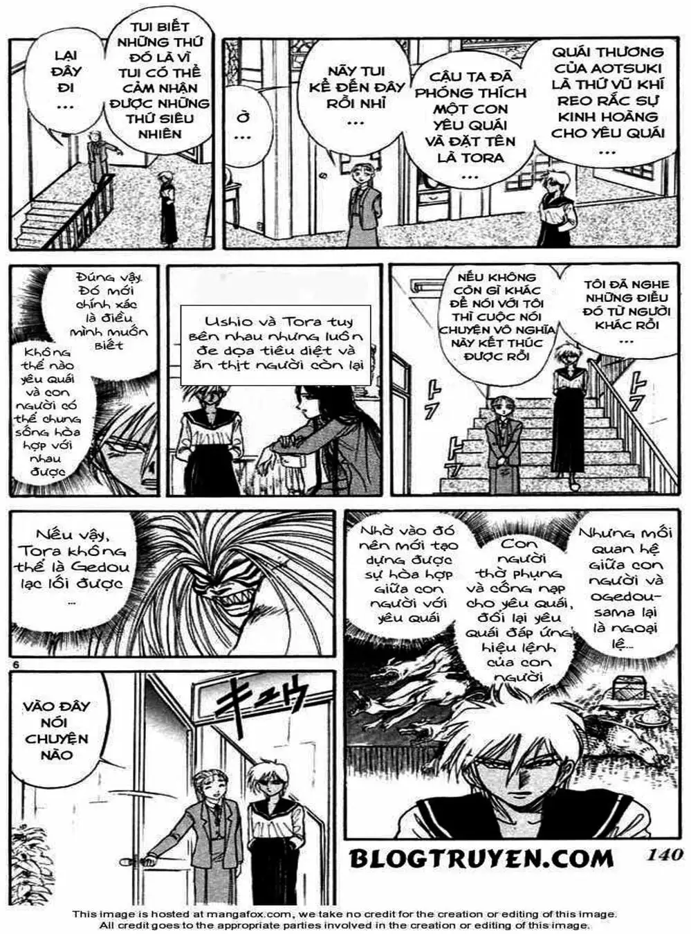 Truyện Tranh Cậu Bé Thần Giáo - Ushio And Tora trang 5