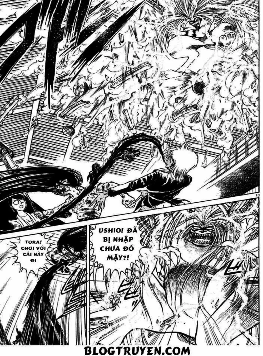 Truyện Tranh Cậu Bé Thần Giáo - Ushio And Tora trang 5