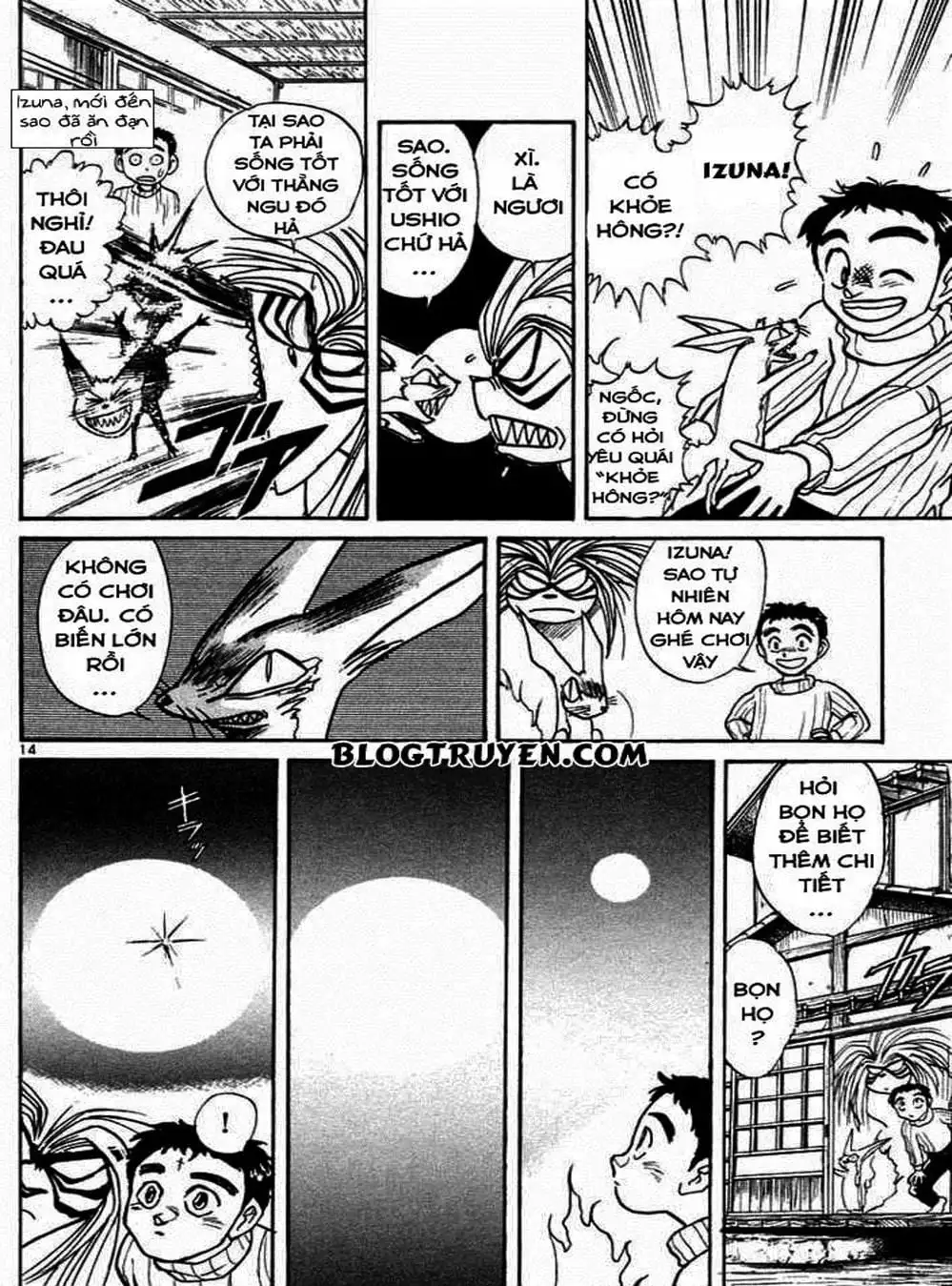 Truyện Tranh Cậu Bé Thần Giáo - Ushio And Tora trang 5