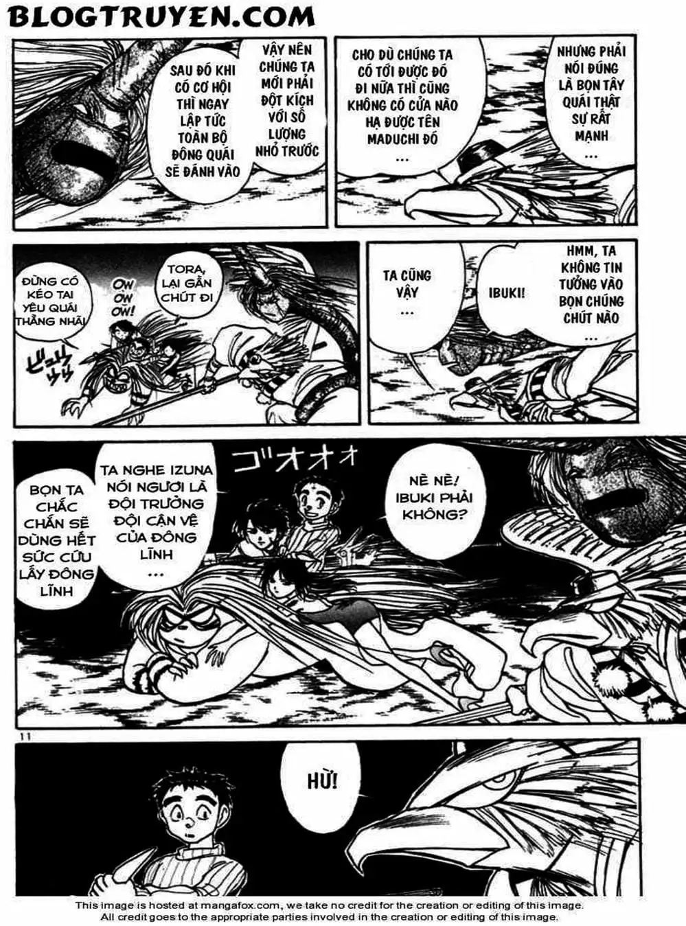 Truyện Tranh Cậu Bé Thần Giáo - Ushio And Tora trang 5