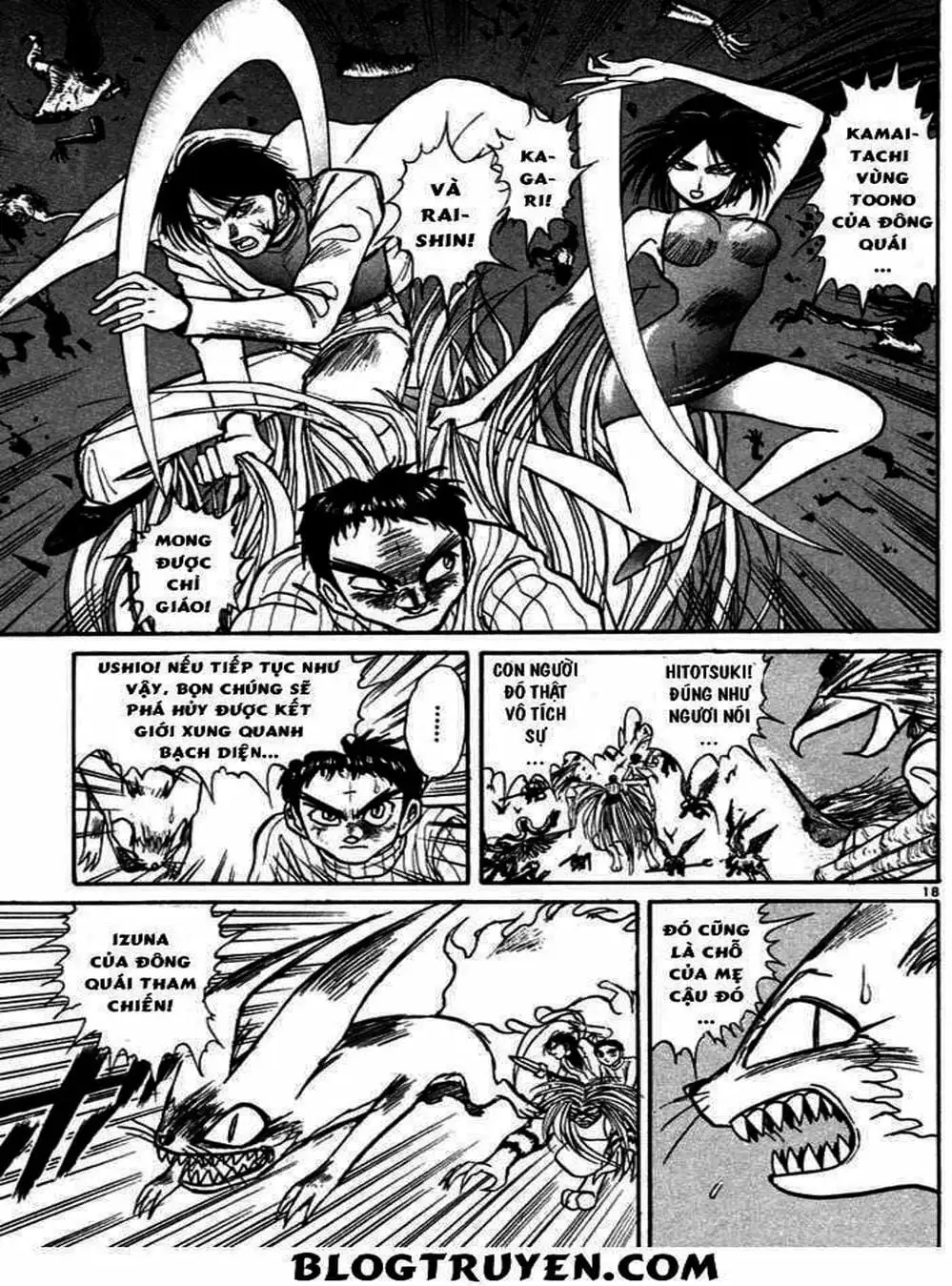 Truyện Tranh Cậu Bé Thần Giáo - Ushio And Tora trang 5