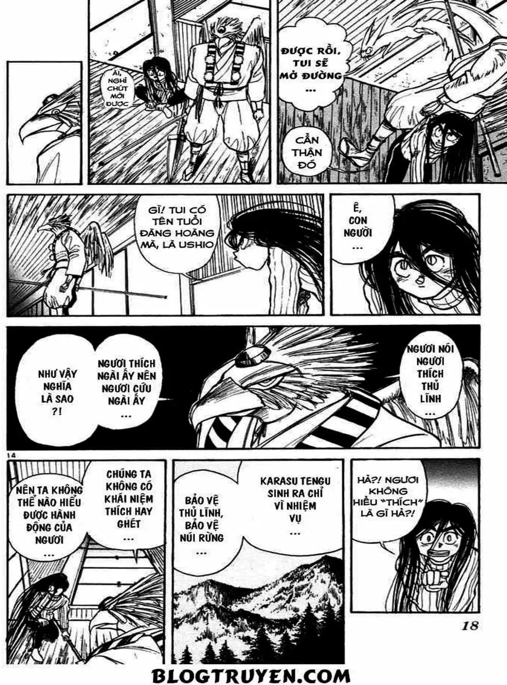 Truyện Tranh Cậu Bé Thần Giáo - Ushio And Tora trang 5