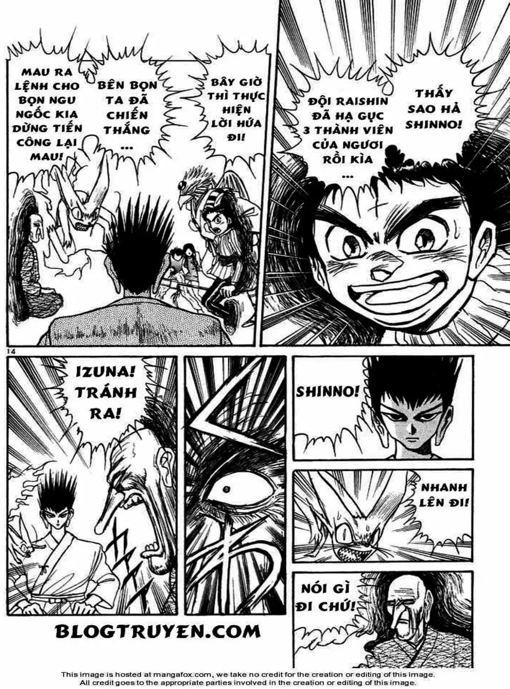Truyện Tranh Cậu Bé Thần Giáo - Ushio And Tora trang 5