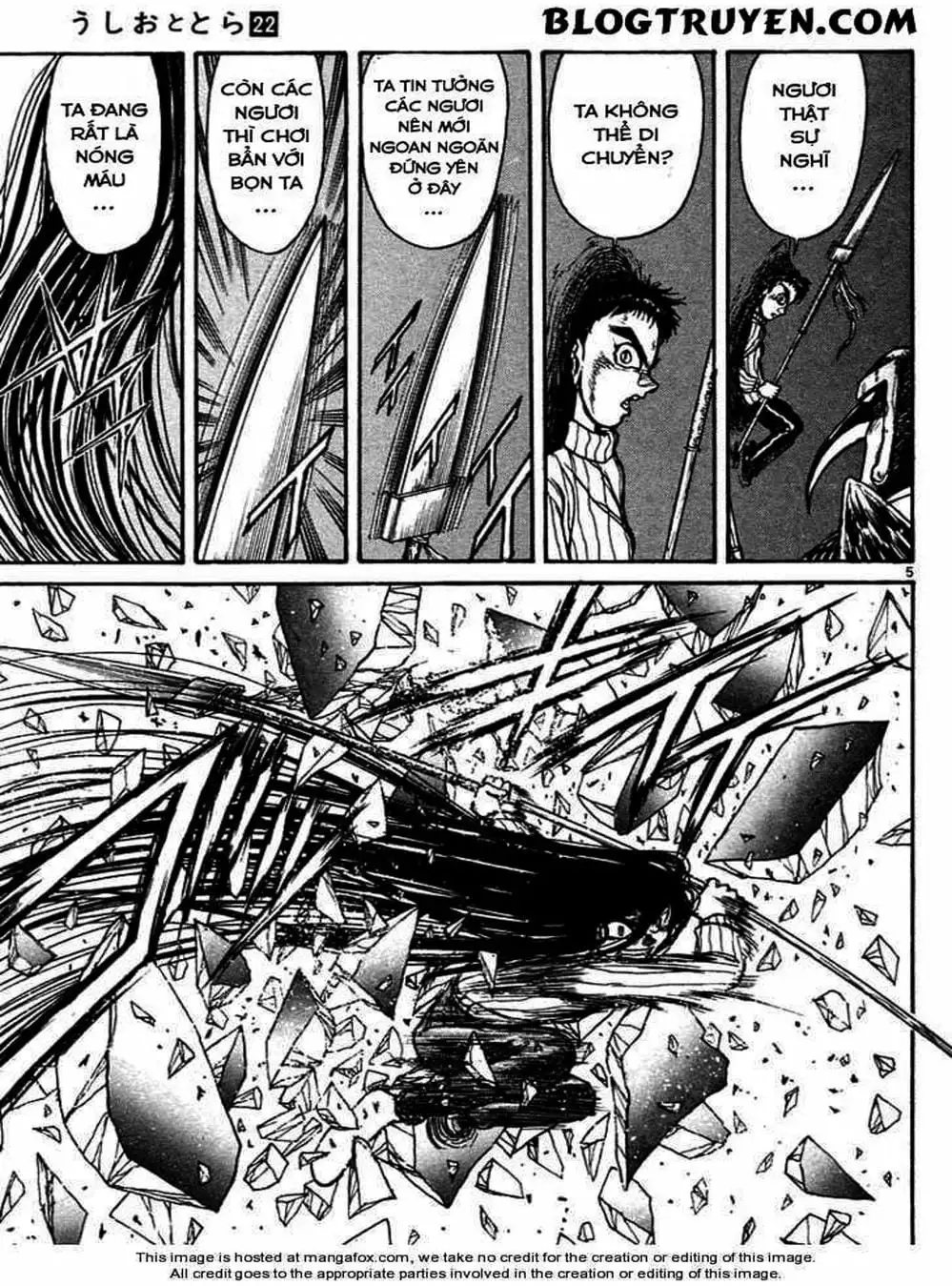 Truyện Tranh Cậu Bé Thần Giáo - Ushio And Tora trang 5
