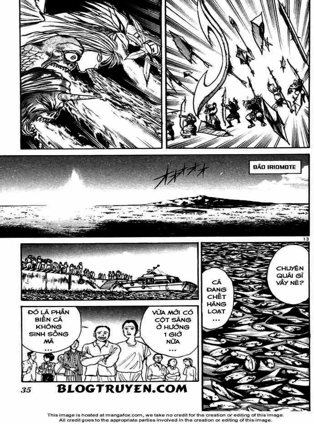 Truyện Tranh Cậu Bé Thần Giáo - Ushio And Tora trang 5