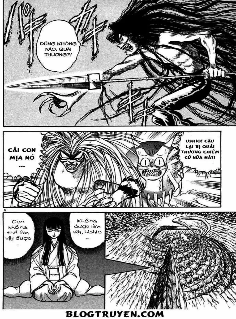 Truyện Tranh Cậu Bé Thần Giáo - Ushio And Tora trang 5
