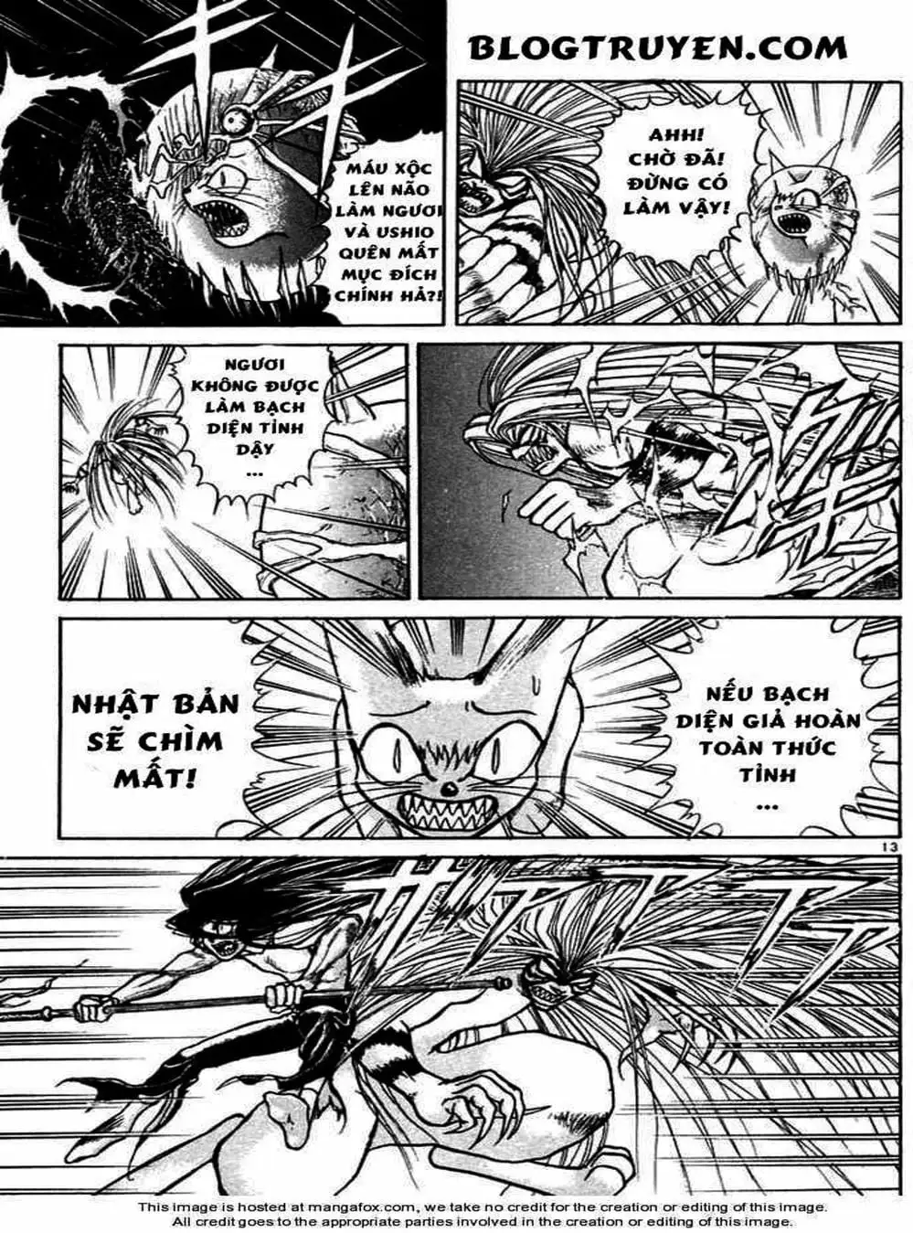 Truyện Tranh Cậu Bé Thần Giáo - Ushio And Tora trang 5