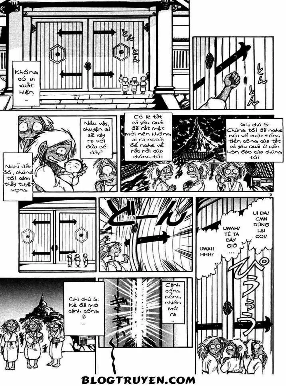 Truyện Tranh Cậu Bé Thần Giáo - Ushio And Tora trang 5