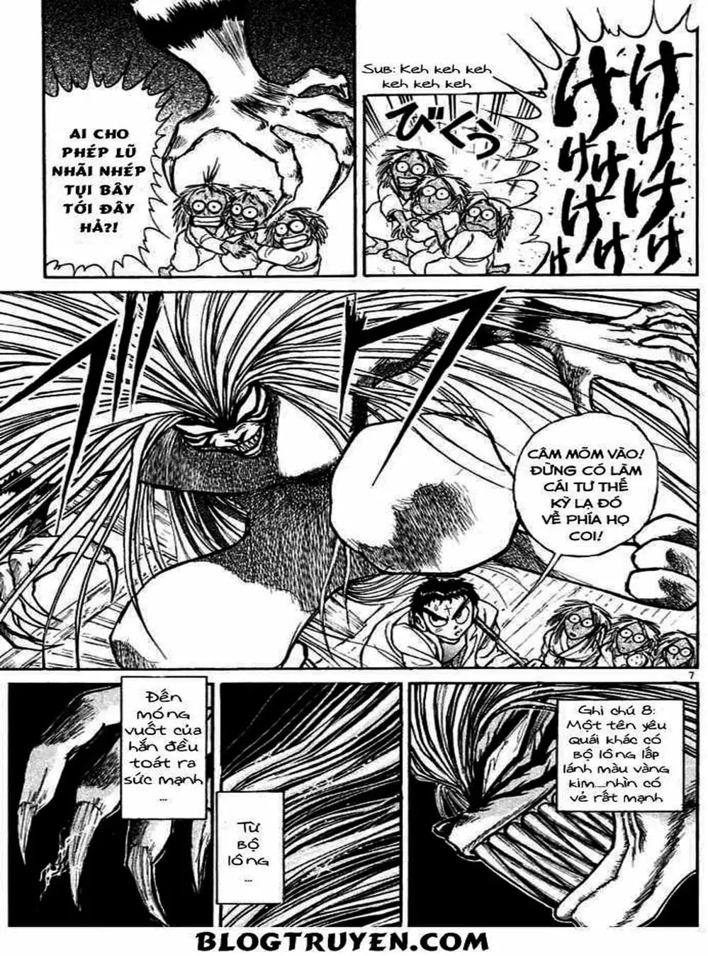 Truyện Tranh Cậu Bé Thần Giáo - Ushio And Tora trang 5