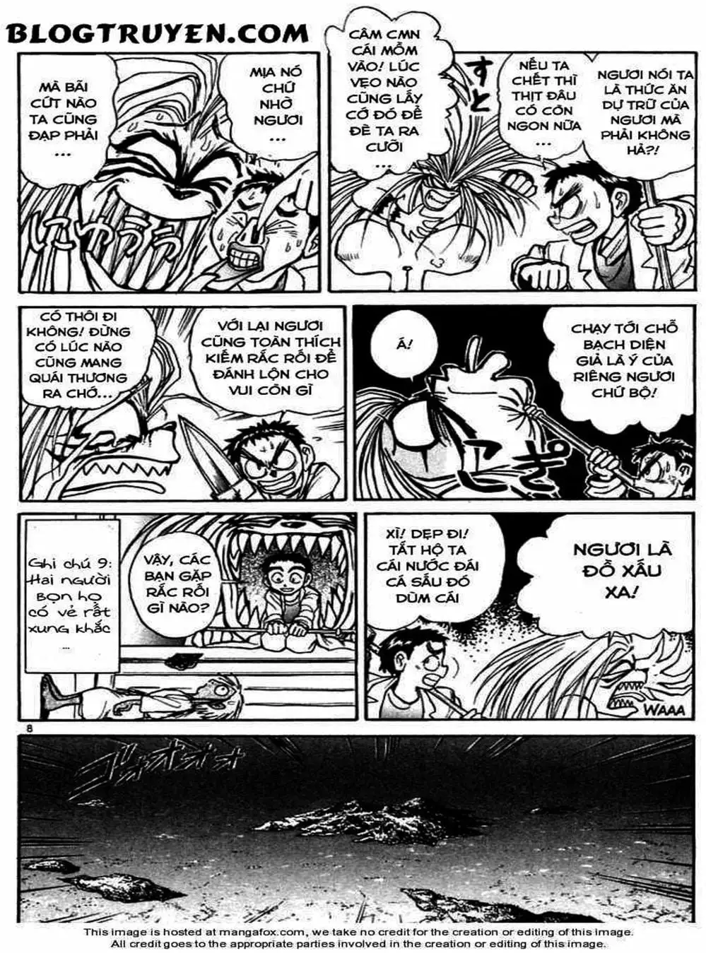 Truyện Tranh Cậu Bé Thần Giáo - Ushio And Tora trang 5