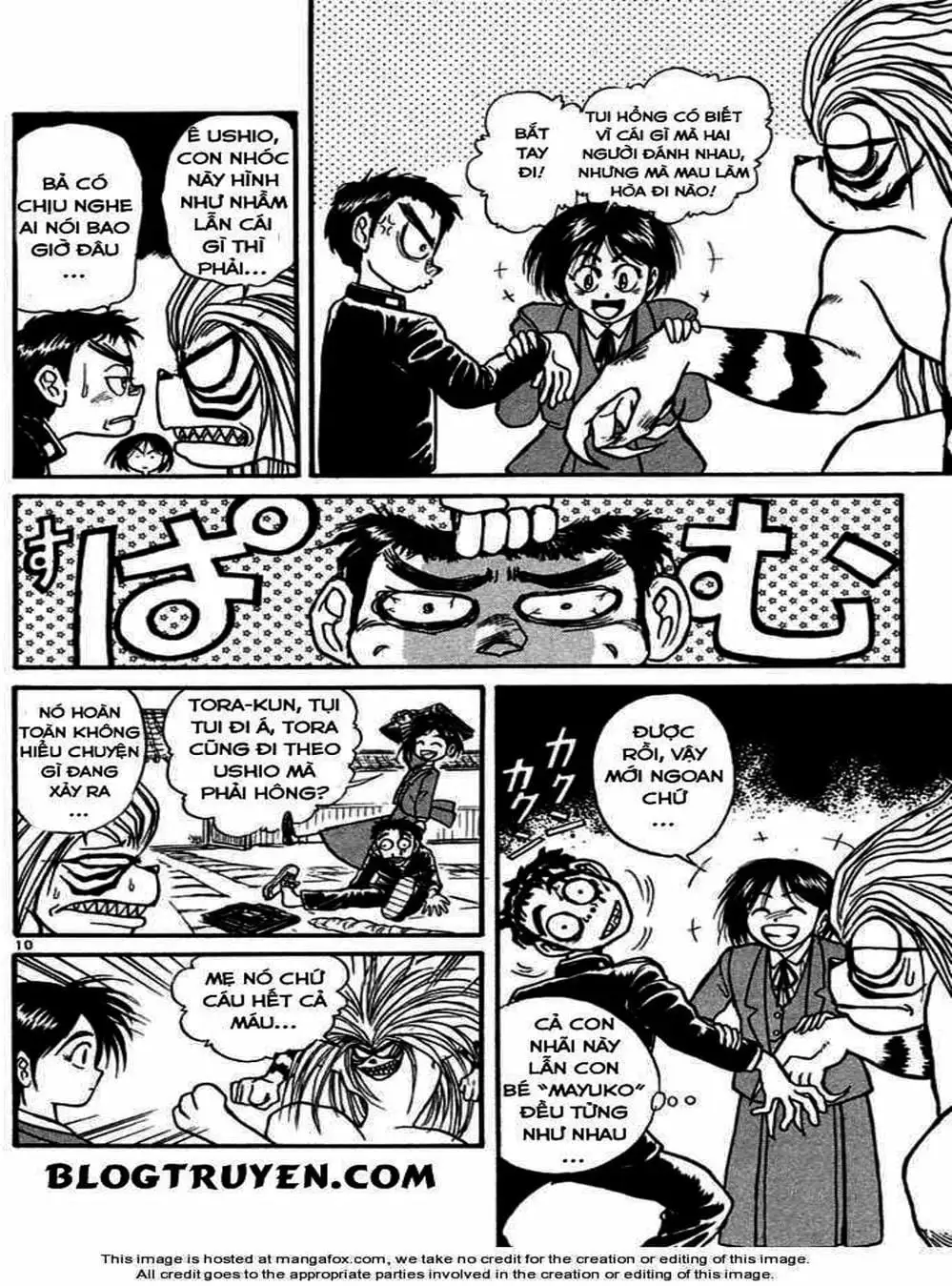 Truyện Tranh Cậu Bé Thần Giáo - Ushio And Tora trang 5