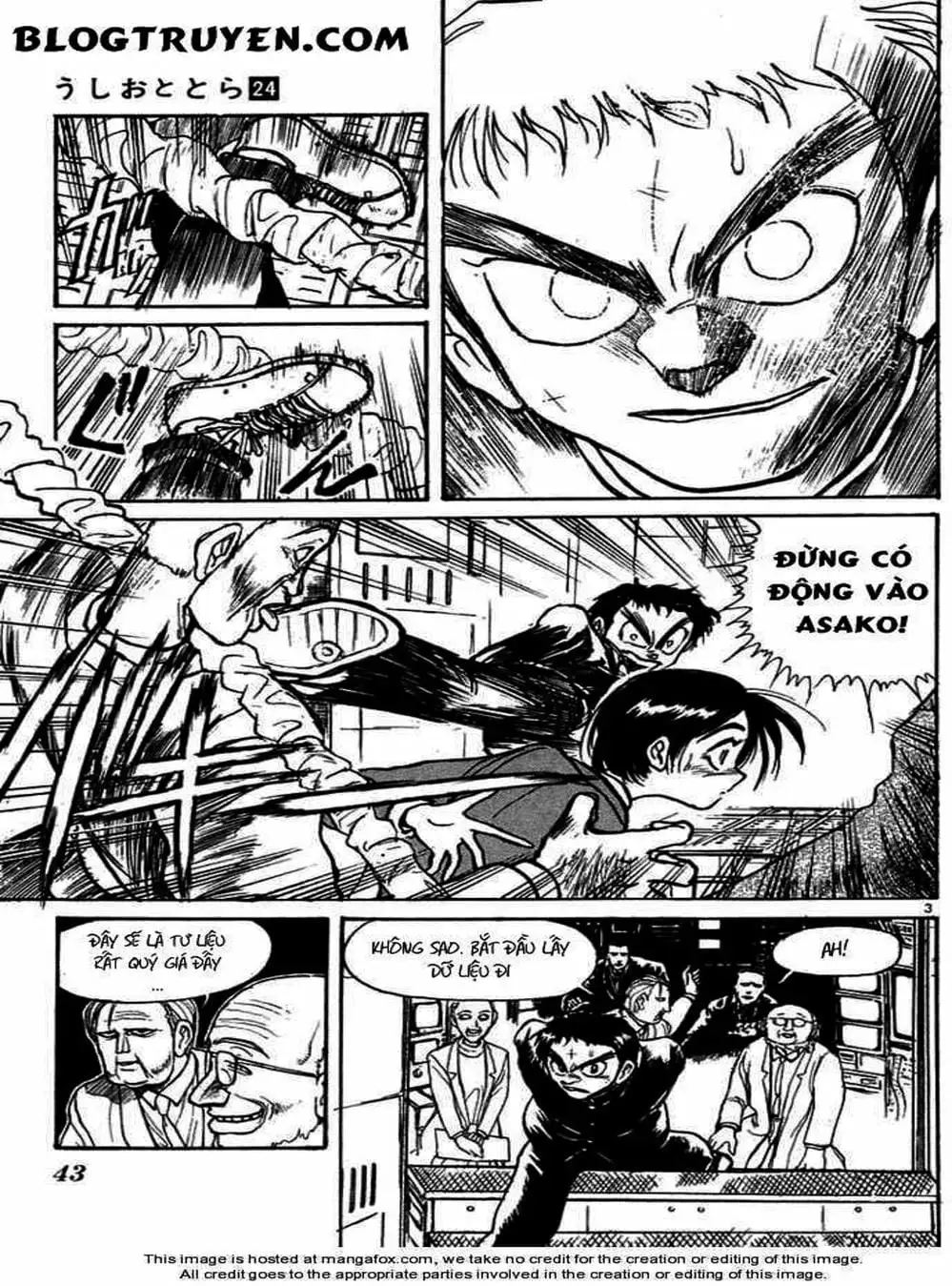 Truyện Tranh Cậu Bé Thần Giáo - Ushio And Tora trang 5