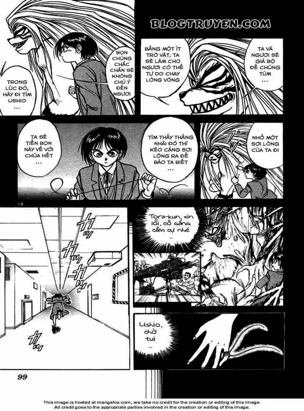 Truyện Tranh Cậu Bé Thần Giáo - Ushio And Tora trang 5