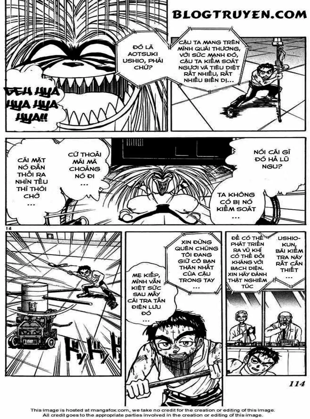 Truyện Tranh Cậu Bé Thần Giáo - Ushio And Tora trang 5