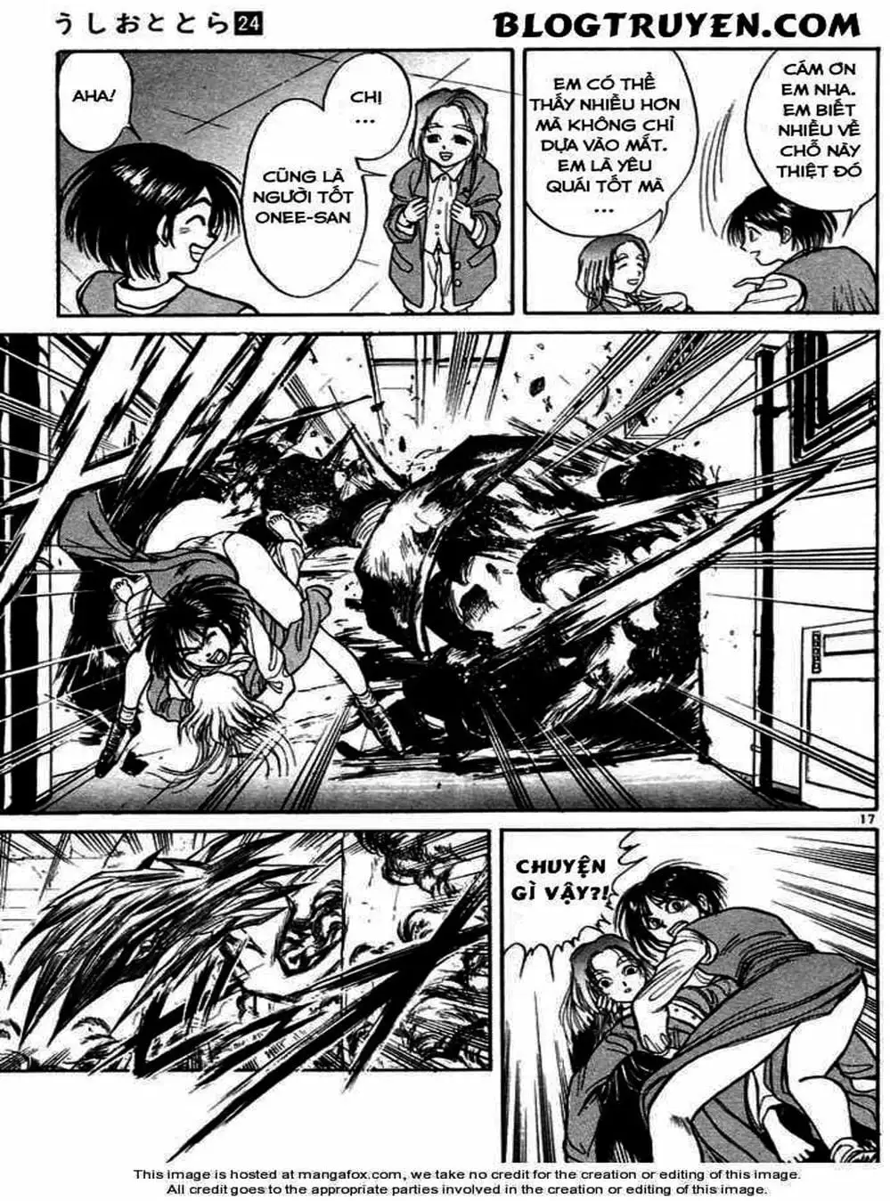 Truyện Tranh Cậu Bé Thần Giáo - Ushio And Tora trang 5