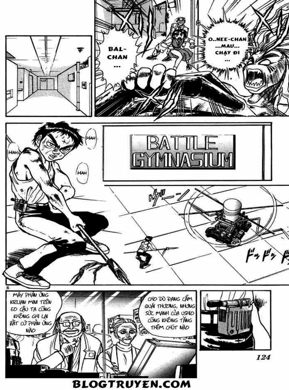 Truyện Tranh Cậu Bé Thần Giáo - Ushio And Tora trang 5