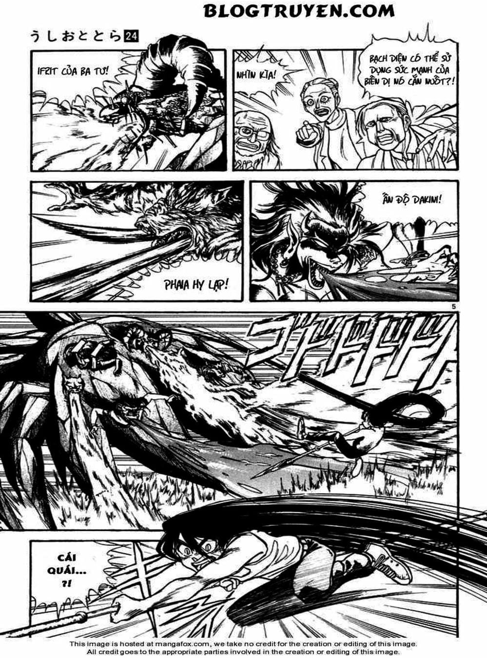 Truyện Tranh Cậu Bé Thần Giáo - Ushio And Tora trang 5