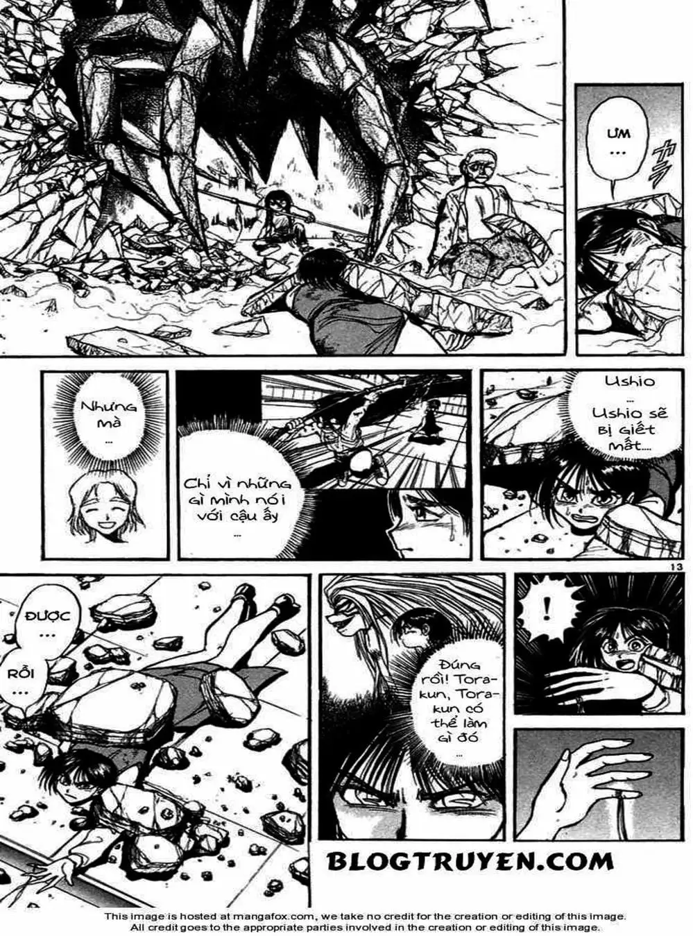 Truyện Tranh Cậu Bé Thần Giáo - Ushio And Tora trang 5